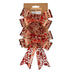 Loops Krist+ Red Golden Printed 15 x 4 x 16 cm 15 x 28 x 4 cm Christmas bauble (12 Units) - Декорация и