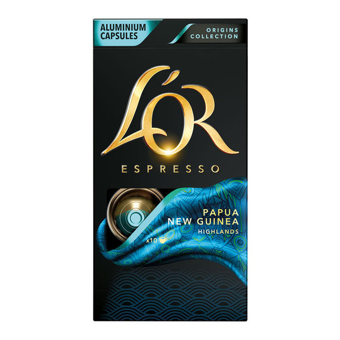 CAFE LOR ORIGINS PAPUA NEW GUINEA 10PCS.
