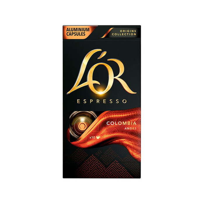 COFFEE LOR COLOMBIA NES 10PCS.
