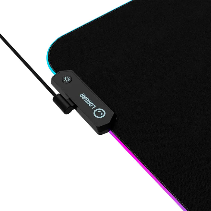 Gaming Mouse pad 360x300x3 mm LORGAR STELLER 913 RGB LRG-GMP913 Size: M