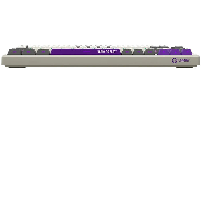 Wireless Keyboard LORGAR KBP7075W BEIGE, GRAY, PURPLE LRG-KBP7075W-RT-US