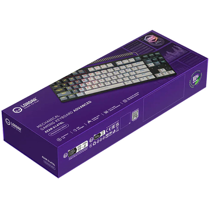 Keyboard Lorgar Azar 514TKL White