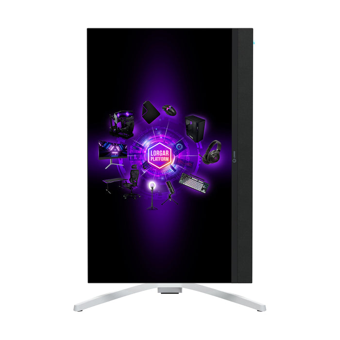 Monitor LORGAR 27MP1 mini LED 0.155 mm, 178°/178°, IPS, 27.0 ", 68.6 cm, 3840x2160, 160.00 Hz, 1.00 ms, HDMI, DisplayPort, USB-C, BLACK/GRAY