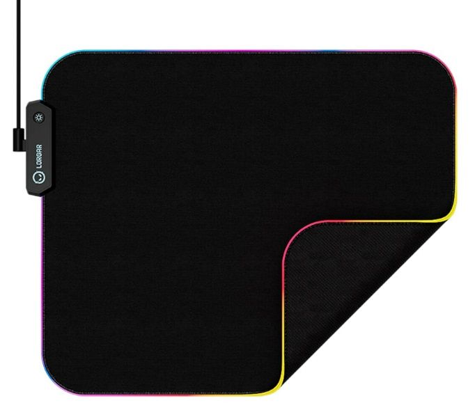 Gaming Mouse pad 360x300x3 mm LORGAR STELLER 913 RGB LRG-GMP913 Size: M