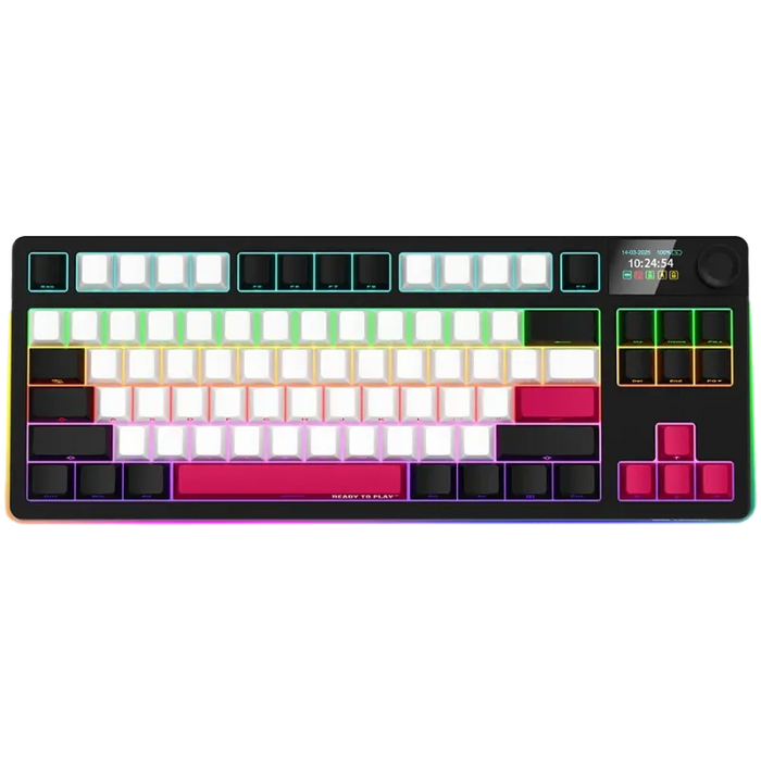Keyboard Lorgar KBP70TKLW-BK Black