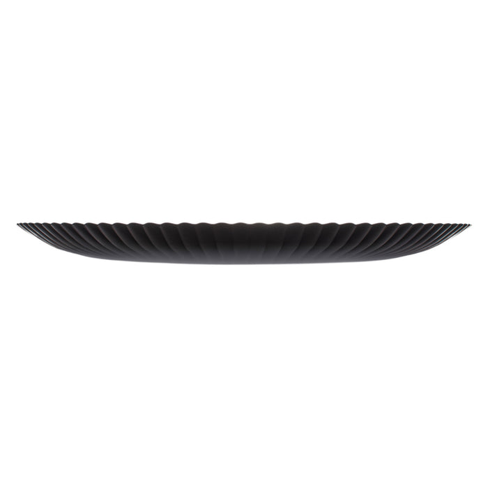 BASIC PLATE 25 CM BLACK BLOOM LUMINARC