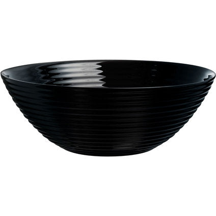 SALAD BOWL 27CM HARENA BLACK LUMINARC