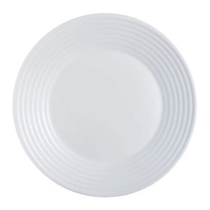 MAIN PLATE HARENA WHITE 25CM LUMINARC