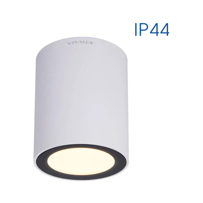 LUNA OUTDOOR MOUNTING GU10 WHITE CIRCLE VIVALUX LENA - Луни<<<Вътрешно