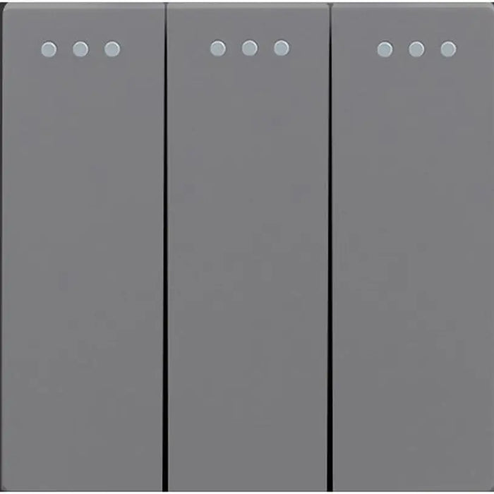 LUXON GRAY TRIPLE MECHANISM KEY - Ключове и контакти<<<Електроматериали<<<Praktiker&&&Ключове и