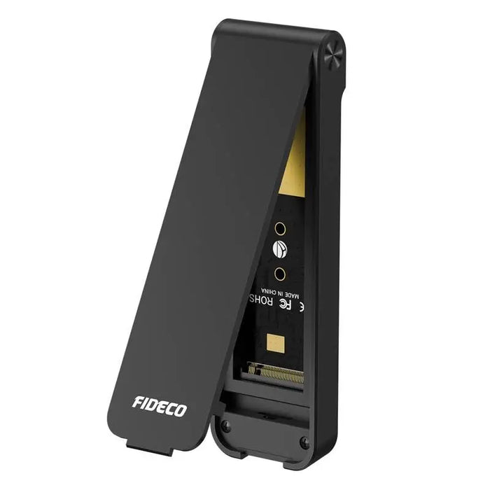 M.2 NVMe 10Gbps SSD enclosure FIDECO M210CP black (USB-C/USB 3.2) - Drive enclosures<<<IT Accessories<<<InnproXML