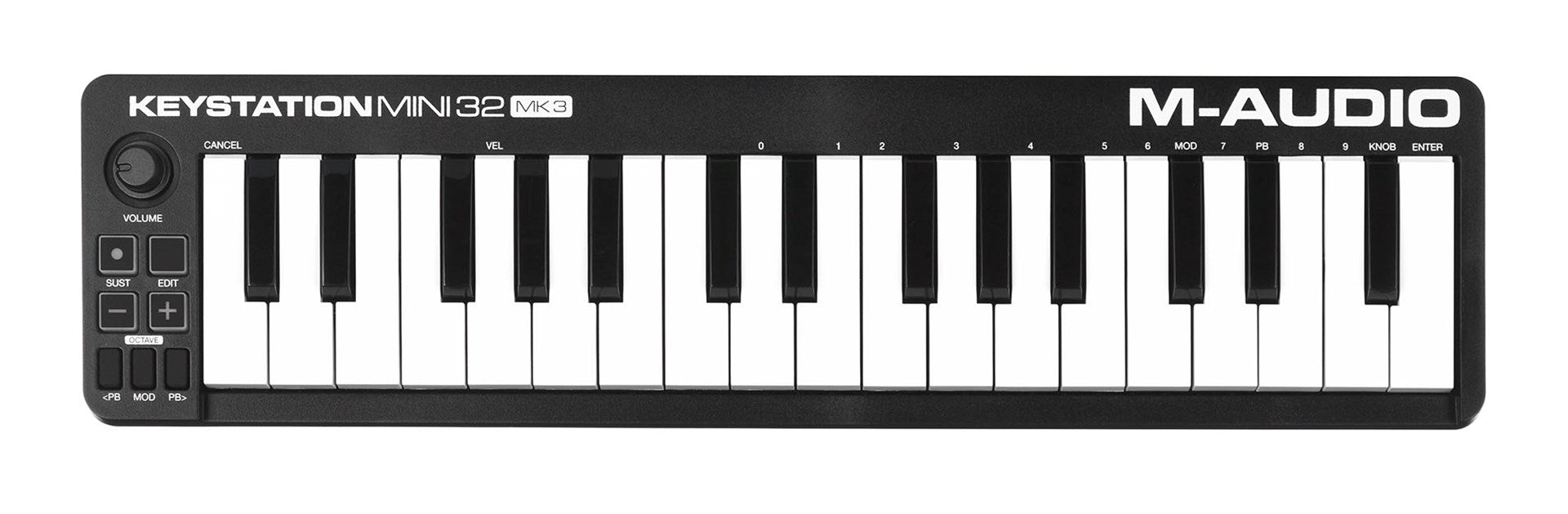 M-AUDIO Keystation Mini 32 MK3 MIDI keyboard 32 keys USB Black, White