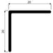 M-SHAPED PROFILE SILVER MAT PROFILS TRADE - Профили и аксесоари<<<Плочки и лайстни<<<Баня<<<Praktiker&&&Профили и