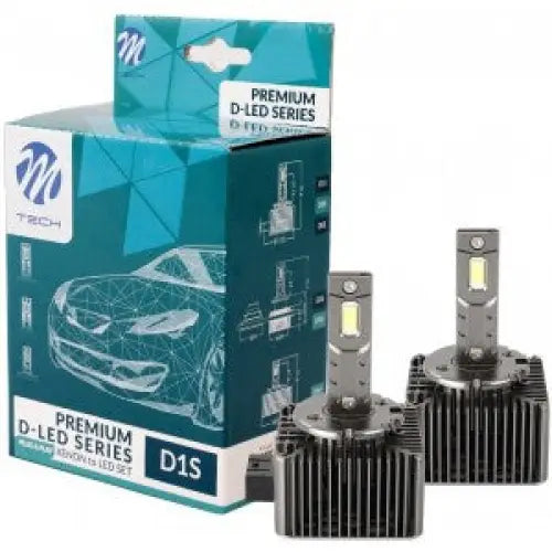 M-TECH D1S PREMIUM D-LED 6000K 35W X2 PCS - АВТОАКСЕСОАРИ<<<MaxCar&&&КРУШКИ И СВЕТЛИНИ<<<MaxCar