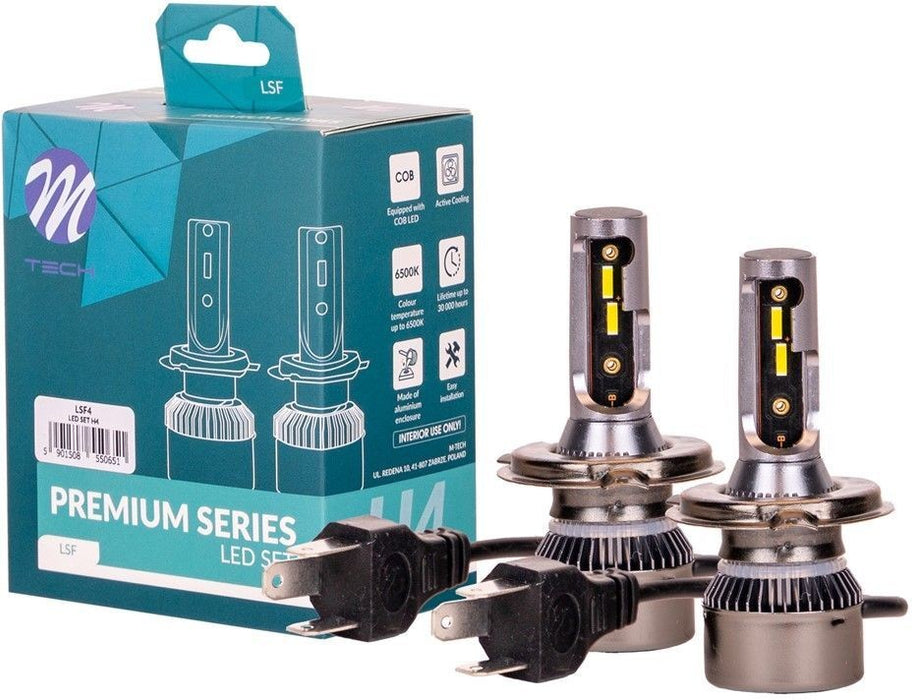 M-TECH H4 PREMIUM LED 6500K 54W X2 PCS