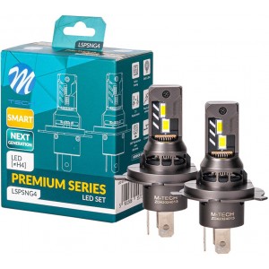 M-TECH H4 LED PREMIUM SMART SERIES 6000K 35W X2 PCS