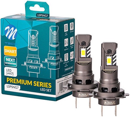 M-TECH H7 LED PREMIUM SMART SERIES 6000K 35W X2 PCS