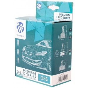 M-TECH D5S PREMIUM D-LED 6000K 35W X2 PCS