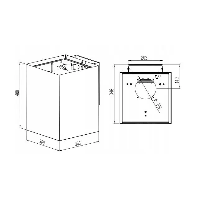 MAAN ELBA MINI WPB 430 WHITE - Cooker hoodsAGD-OKA<<<Home Appliance - ProductsAGD<<<ActionPL