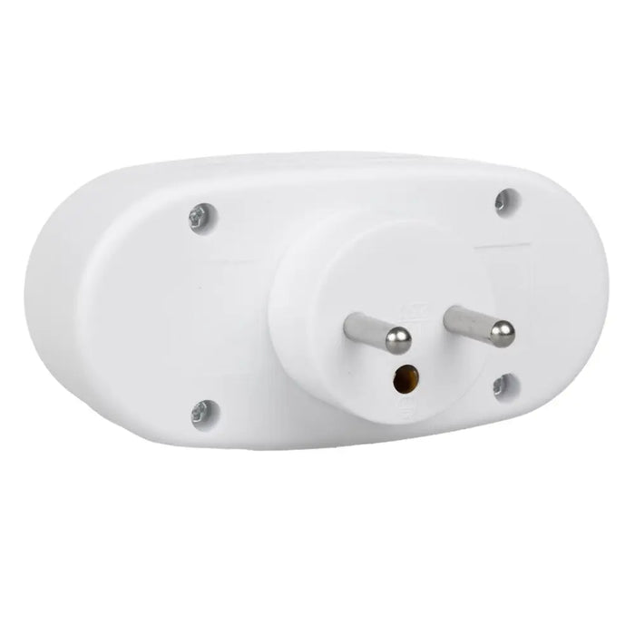 Maclean Current Outlet Socket Splitter with 2 Sockets and Circuit Breaker Type E 2x16A MCE337 E - Jacks