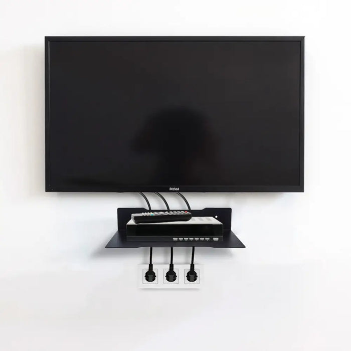 Maclean decoder wall shelf single max. 5kg steel MC-122 - Shelves for electronics equipmentTVA-PPS<<<TV