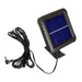 Maclean Energy MCE438 Solar LED Floodlight with motion sensor IP44 5W 400lm 6000K cold white lithium battery 1300 mAh