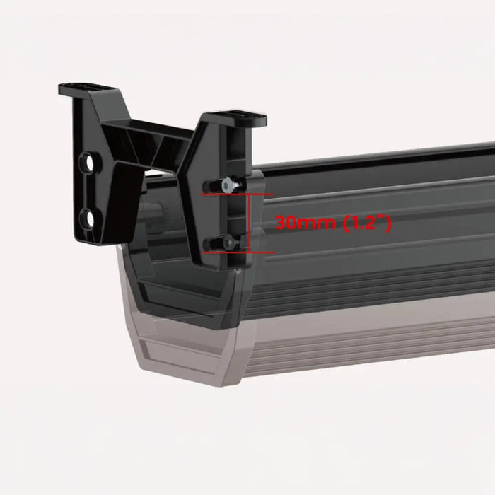 Maclean under-desk cable/extension organizer max. load 5kg black MC-106 B - AccessoriesTVA-AKC<<<TV