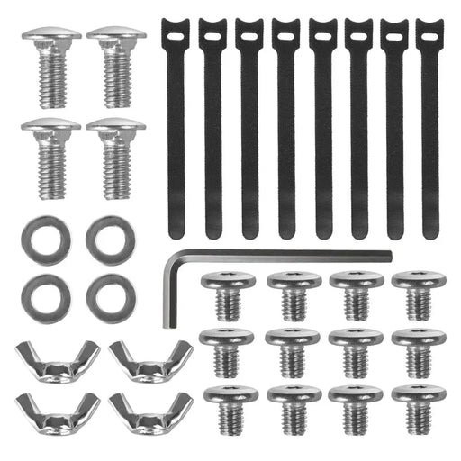 Maclean under-desk cable organizer max. load 5kg max. 728mm 2 levels white MC-102 W - AccessoriesTVA-AKC<<<TV