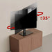 Maclean universal TV stand for RTV cabinet stand max. 40kg max. VESA 400x400 height and angle adjustment for 32-65’’ TV