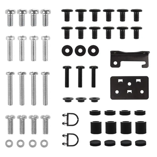 Maclean universal TV stand for RTV cabinet stand max. 40kg max. VESA 400x400 height and angle adjustment for 32-65’’ TV