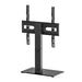 Maclean universal TV stand for RTV cabinet stand max. 40kg max. VESA 400x400 height and angle adjustment for 32-65’’ TV