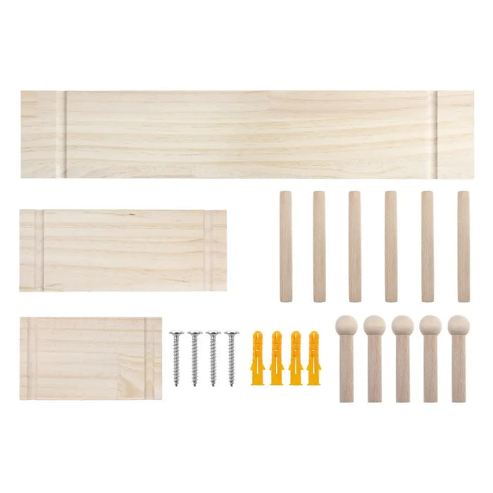 Maclean wooden board organizer light wood color 60x80 cm max. 20 kg MC-131 WD - Wall decorationsWYS-DEK<<<Home