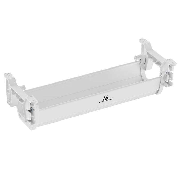 Maclean under-desk cable/extension organizer, max. load 5kg, white, MC-106 W