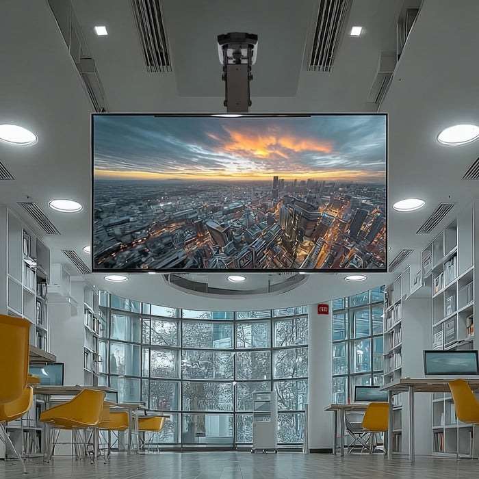 Maclean MC-880 Electric Ceiling TV Mount, 32"-70" 35kg max + Remote Control max VESA 600x411