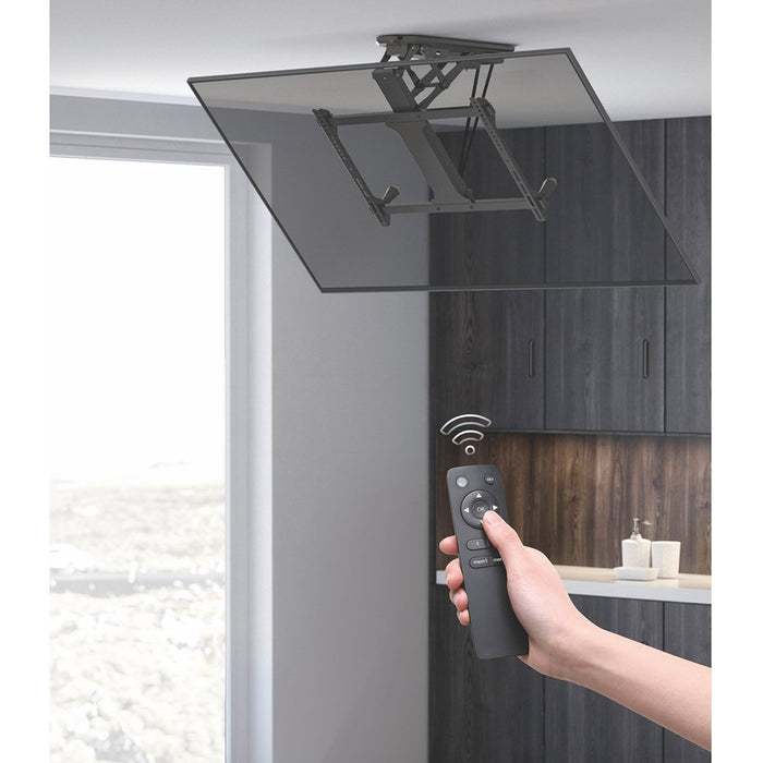 Maclean MC-880 Electric Ceiling TV Mount, 32"-70" 35kg max + Remote Control max VESA 600x411