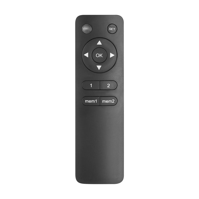 Maclean electric ceiling mount for TV, TUYA support, max VESA 600x400, for sloping walls, remote control, 32"-70", 35kg, MC-880T