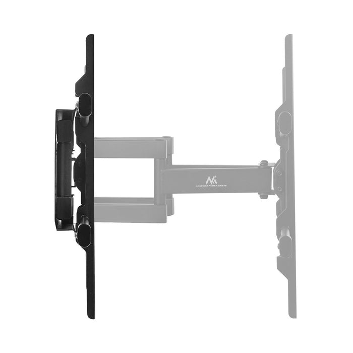 Maclean TV Mount, max VESA 600x400, 32-85", 60kg, horizontal and vertical angle adjustment, profile 65-390mm, black, MC-789