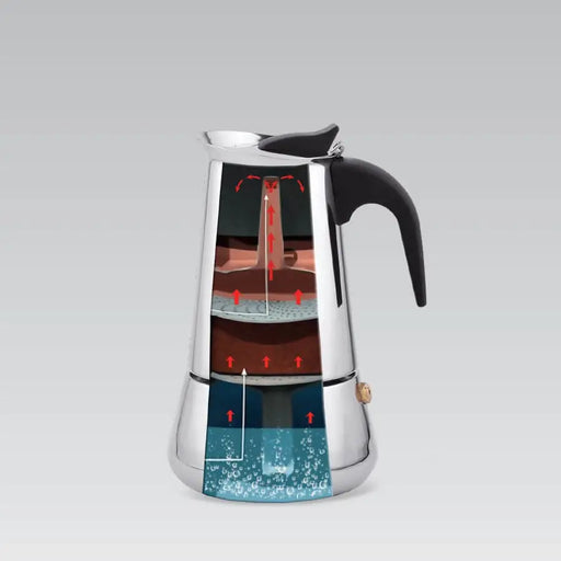 Maestro 4 cup coffee machine MR-1660-4 silver - Tea and coffee makersAGD-ZAP<<<Home Appliance - ProductsAGD<<<ActionPL