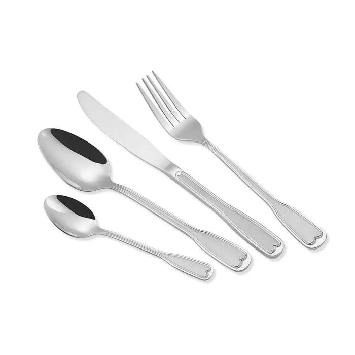 MAESTRO MR-1519-24 flatware set Stainless steel 24 pc(s) Silver - Cutlery and cooking utensilsAGD-SZT<<<Home Appliance