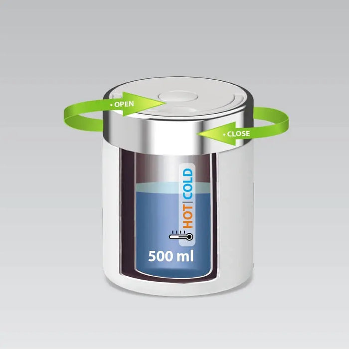 Maestro MR-1649-50-WHITE Food thermos 0.5 l White - Flasks & thermal mugsAGD-TKT<<<Home Appliance