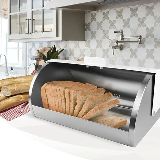 Maestro MR-1676-WHITE Bread Loaf white - Food containers (made of metal)AGD-PNM<<<Home Appliance