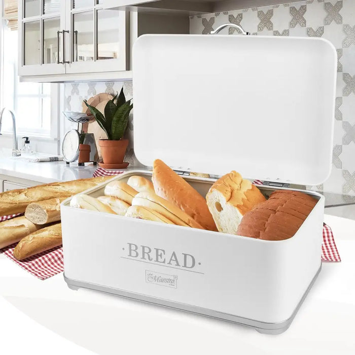 Maestro MR-1677-AR-W bread box Rectangular - Food containers (made of metal)AGD-PNM<<<Home Appliance