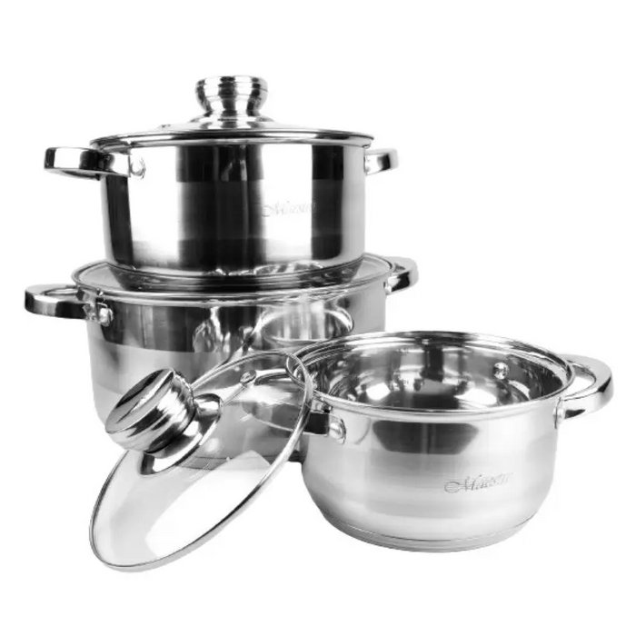 Maestro MR-2220-6L A set of pots of 6 elements - Non-electric pots / pansAGD-GAR<<<Home Appliance