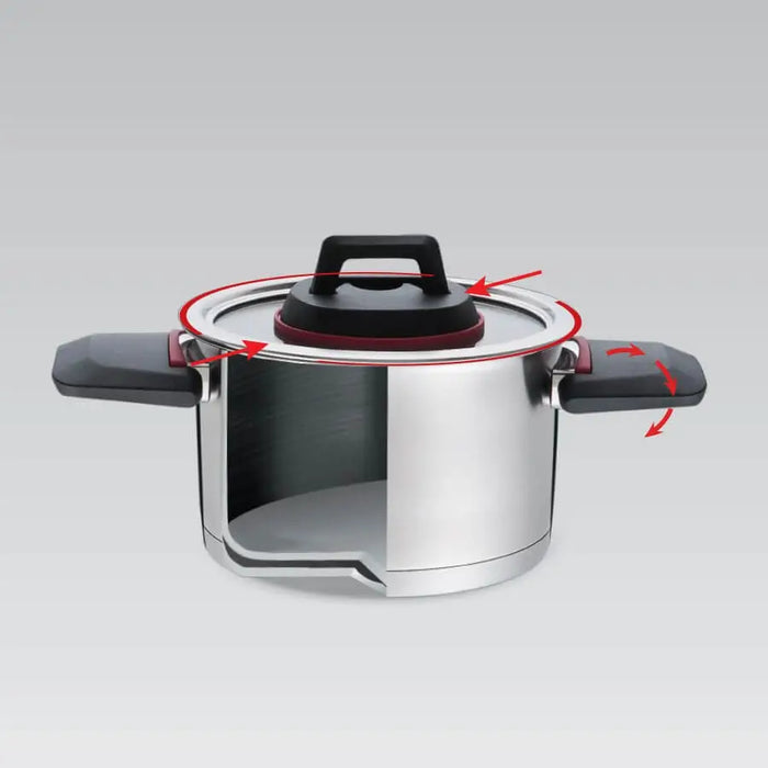 Maestro MR-3530-16 Pot with folding handles 1.6 l - Non-electric pots / pansAGD-GAR<<<Home Appliance