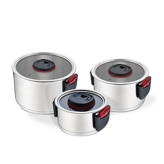 Maestro MR-3530-6 Pots set with folding handles 6 pieces - Non-electric pots / pansAGD-GAR<<<Home Appliance