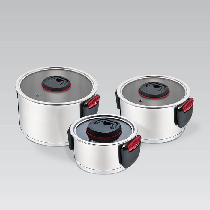 Maestro MR-3530-6 Pots set with folding handles 6 pieces - Non-electric pots / pansAGD-GAR<<<Home Appliance