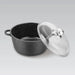 Maestro MR-4616C Pot with lid 16 cm 1 l Black - Non-electric pots / pansAGD-GAR<<<Home Appliance