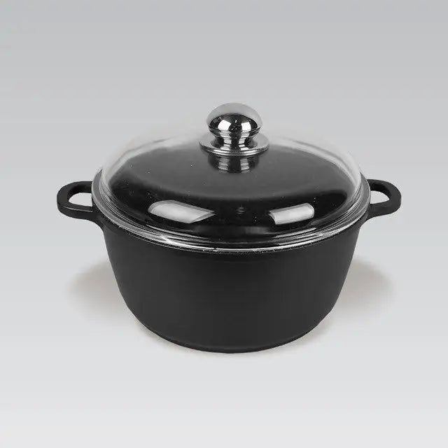 Maestro MR-4620C Pot with lid 20 cm 2,1 l Black - Non-electric pots / pansAGD-GAR<<<Home Appliance