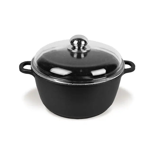 Maestro MR-4624C Pot with lid 24 cm 4 l Black - Non-electric pots / pansAGD-GAR<<<Home Appliance