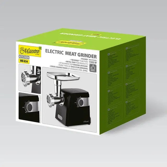 Maestro MR-854 Meat Grinder 1500 W Black - GrindersAGD-MDM<<<Home Appliance - ProductsAGD<<<ActionPL